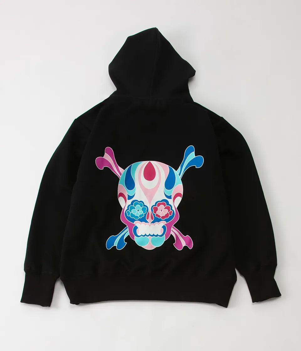 Back Skull Hoodie