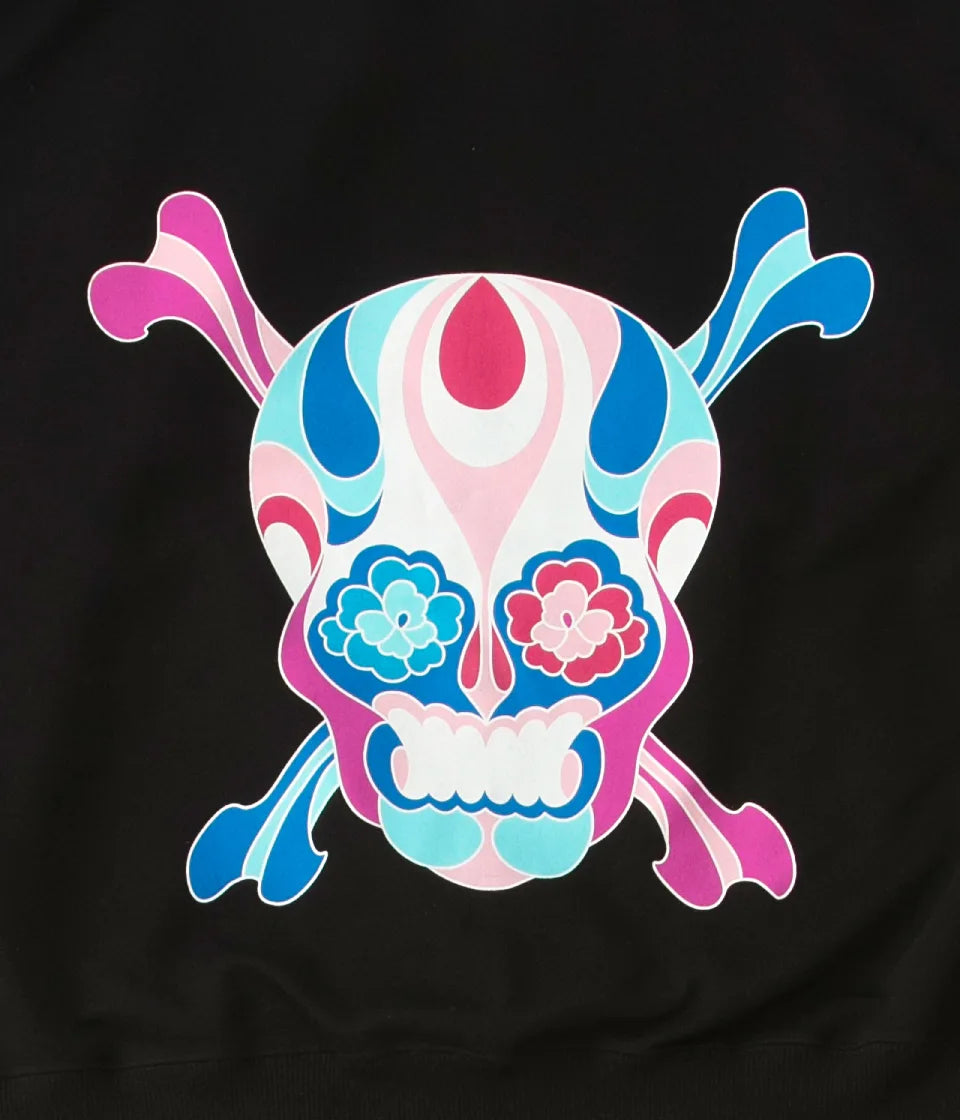 Back Skull Hoodie