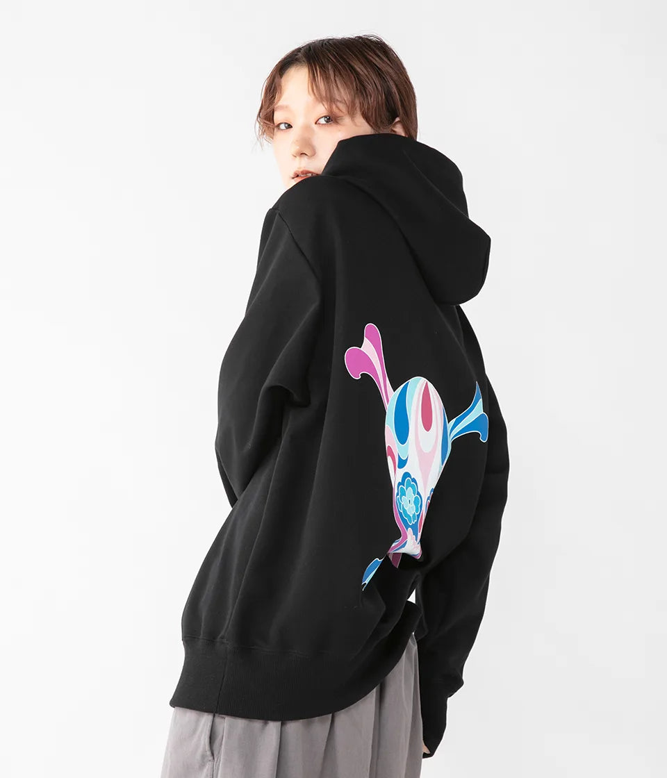 Back Skull Hoodie