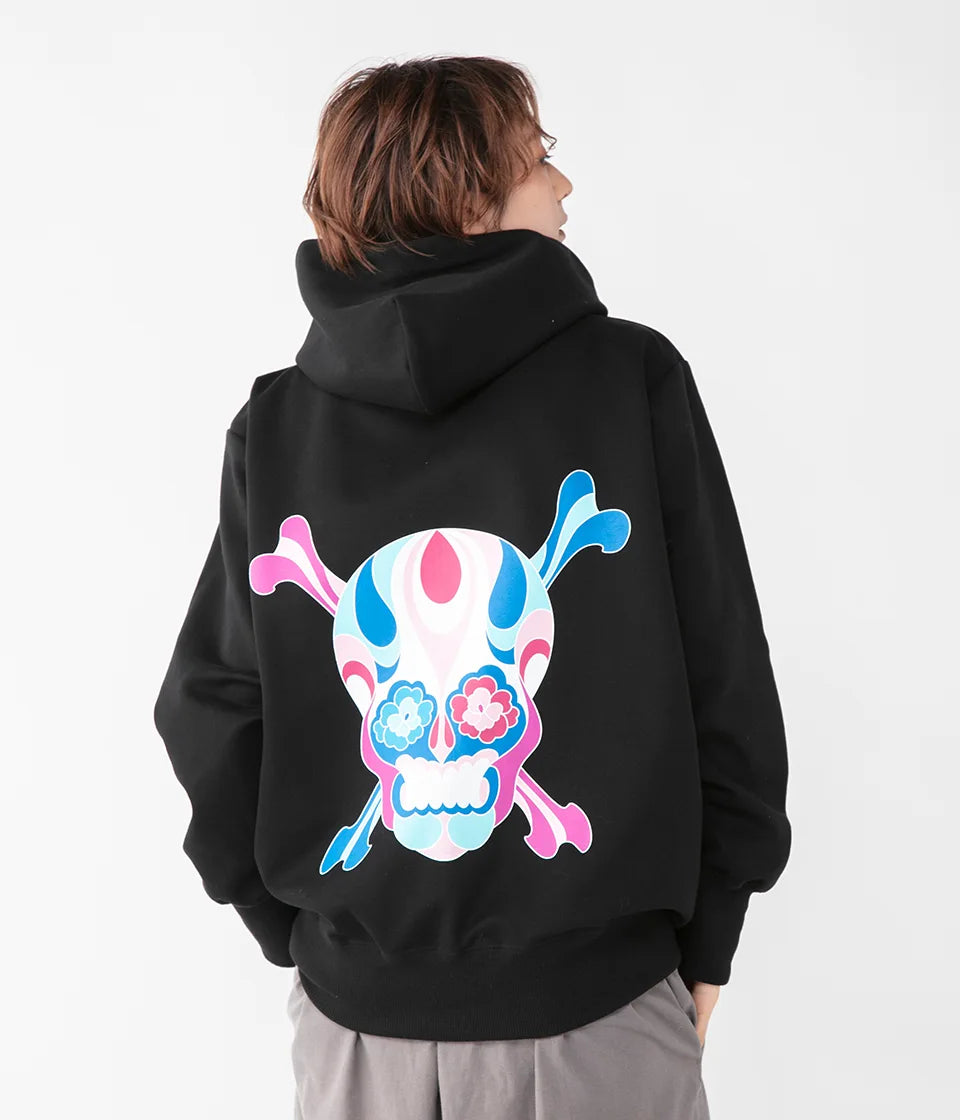 Back Skull Hoodie