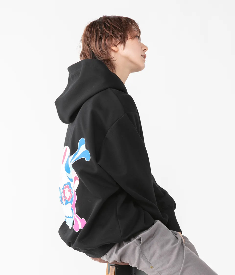 Back Skull Hoodie