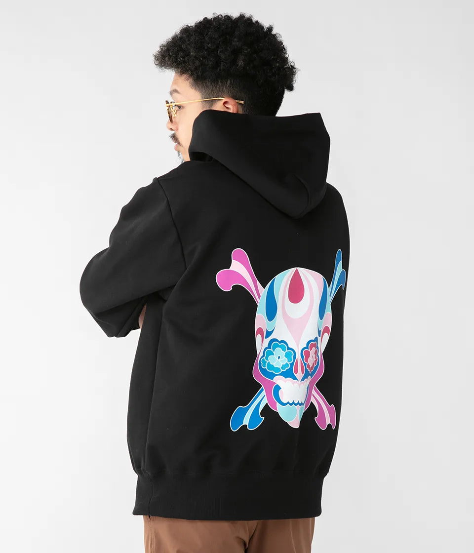 Back Skull Hoodie