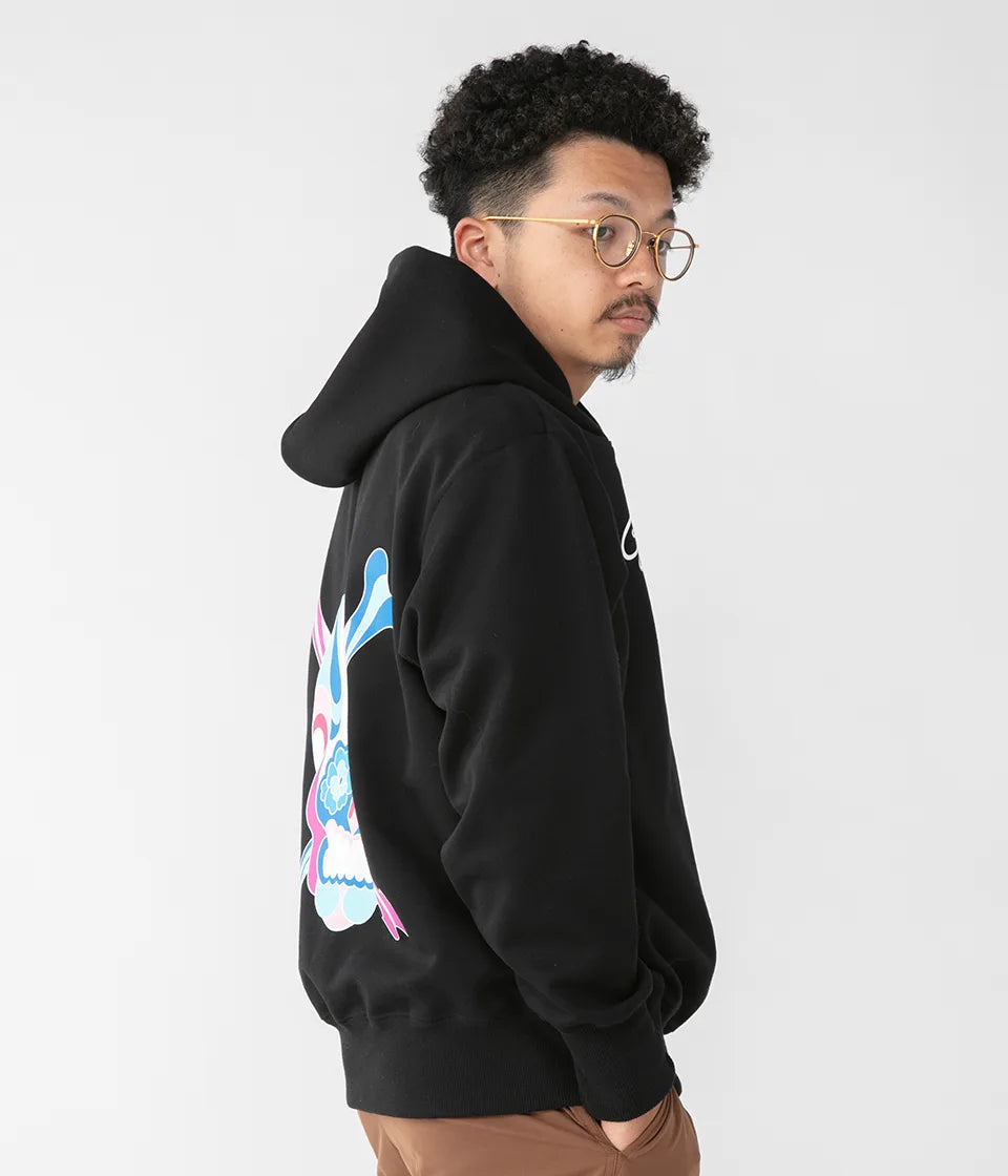 Back Skull Hoodie